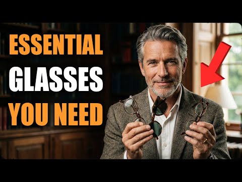 Stop Wearing The Wrong Glasses! 3 Frames Every Man Over 50 Needs
