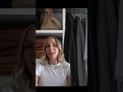 Maximize your wardrobe with seasonal rotations #capsulewardrobe #minimalist #slowfashion