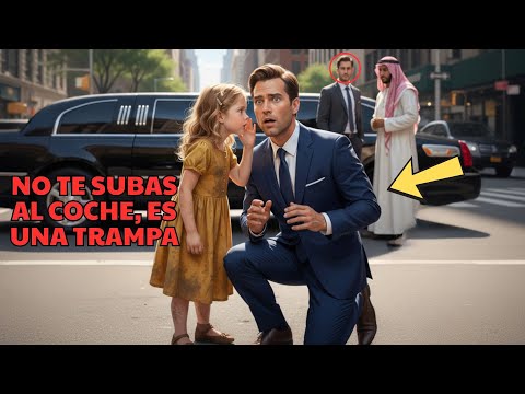 Niña pobre oyó al conductor hablar árabe y avisó al multimillonario que no entrara