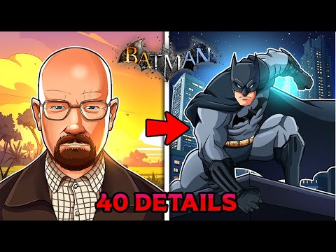 40 AMAZING Details Throughout EVERY Batman Arkham Game!