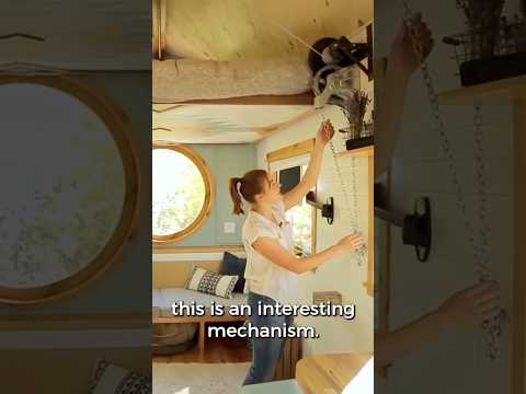 Stunning & Unique Tiny House with an Elevator Bed