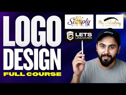 Logo Design Complete Course for Beginners | Create Amazing Logos in Illustrator