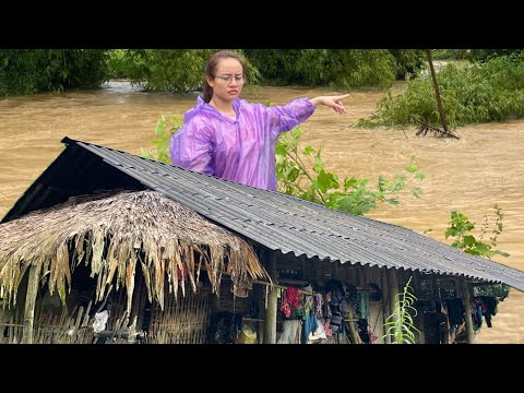 Super Typhoon YAGI causes floods to rise Destroy everything and flood the village, help people