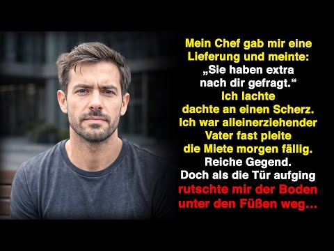Ein einfacher Kurier, ein seltsamer Wunsch – was ich sah, ließ mich erstarren…