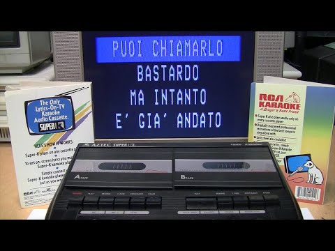 Super K - Video lyrics from an audio cassette