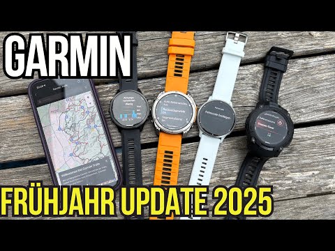 Garmin Mai 2025 Update für Fenix 8, Enduro 3, Venu 3, Instinct 3 & mehr