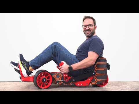 I 3D Printed a GoKart to fly around the world