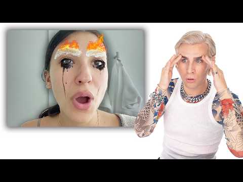 Hairdresser Reacts To People Bleaching Their Eyebrows