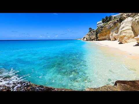 Blue Ocean: Crashing Waves & Ocean Ambience From St. Maarten