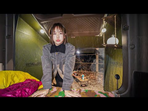 Isn't it so easy? 🚐 Winter camping with an electric van / Solo camping / PV5 / Winter camping