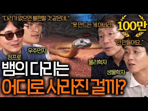 뱀이 다리가 없어도 최상위 포식자인 이유 (만약 다리가 생기면...) | 과학을 보다 EP.83