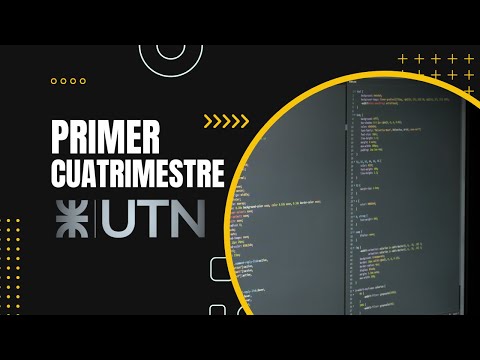 TECNICATURA UNIVERSITARIA EN PROGRAMACION UTN - PRIMER CUATRIMESTRE (PLAN 2003)