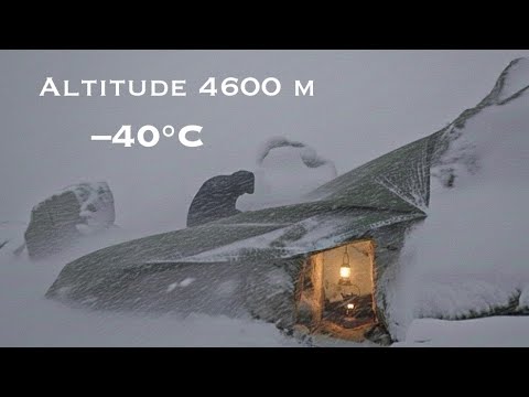 Surviving Alone at 4600m in -40°C | One Mistake = Death
