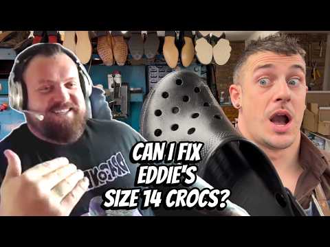 Repairing The Worlds Strongest Man's CROCS! - Featuring Eddie Hall - Use Beast pharm Code "DAN"