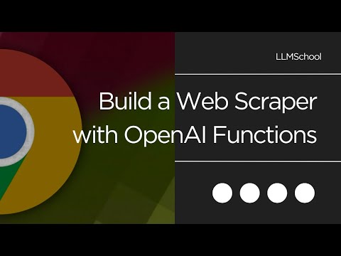 Scrape any website with OpenAI Functions & LangChain