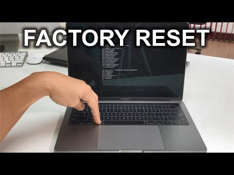 How to Restore Reset a Macbook Pro A1706 to Factory Settings ║OS X High Sierra