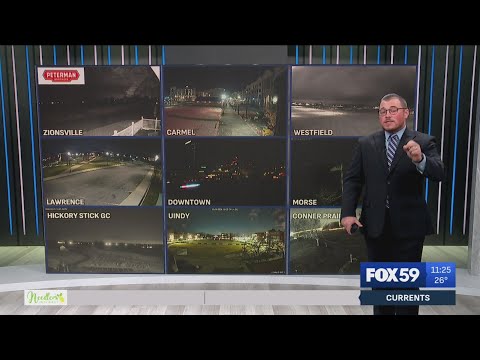 Snow showers returning to central Indiana