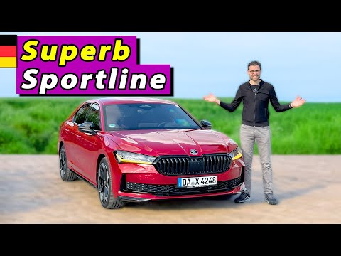 Günstigerer 5er oder E-Klasse? Skoda Superb Sportline im Test!