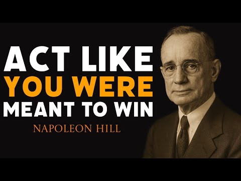 Act Like You Were Meant to Win – Napoleon Hill-Fueled Call to Greatness