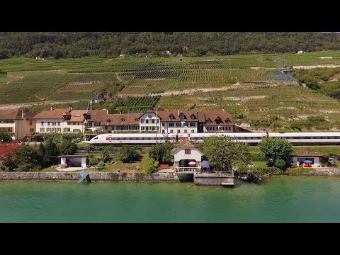 Traumhafte Bahnstrecken der Schweiz – Vom Dreiseenland durch das Lavaux bis nach Genf