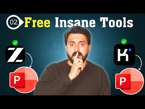 FORGET paid AI tools for PowerPoint Presentations | Two FREE AI tools for PPTs