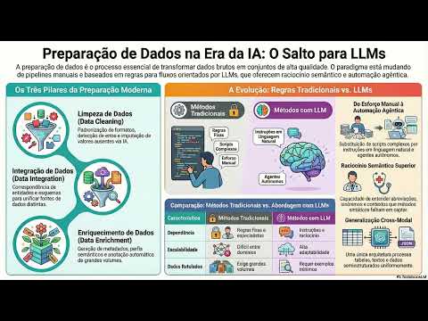 A Transformação da Preparação de Dados com Modelos de Linguagem Grandes (LLMs)