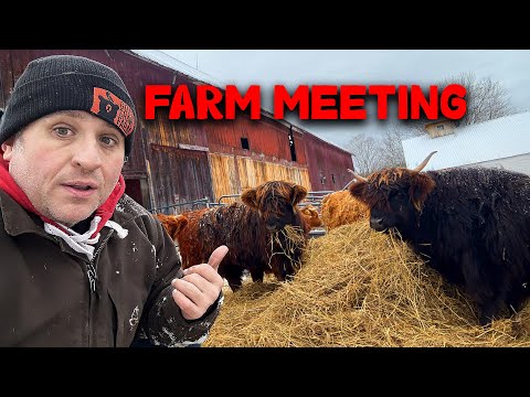 Farm Life in Winter: December Farm Meeting