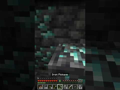 Minecraft PS5: Diamonds! Trophy - Acquier diamonds with your iron tools #minecraft