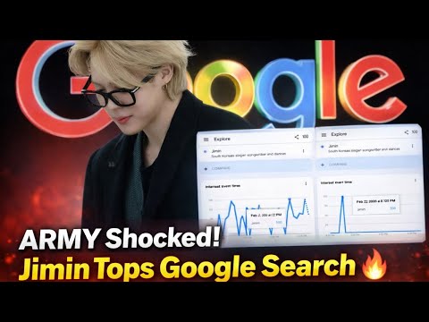 🚨 Breaking! Jimin Officially Becomes the Most Searched Person on Google!