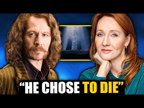 How Sirius Black Was SUPPOSED to Die (Rowling’s DARK Original Plan)