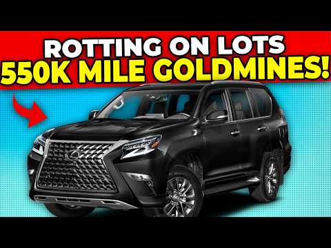 5 LUXURY SUVS CURRENTLY “ROTTING” ON DEALER LOTS THAT ARE SECRETLY 500,000-MILE GOLDMINES🔥