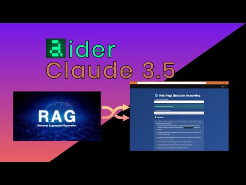 Claude 3.5 and aider: Use AI Assistants to Build AI Apps
