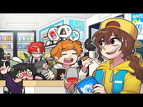 편의점 야간알바 중 이상한 사람이 찾아왔다