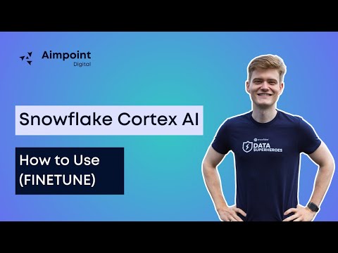 Snowflake Cortex AI | How to Use the FINETUNE Function