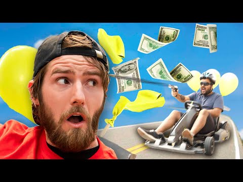 Mario Kart Balloon Battle, In Real Life!