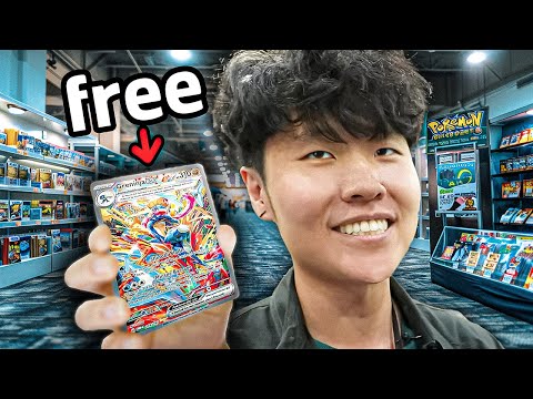 I went to the biggest pokemon card meet and hustled EVERYONE