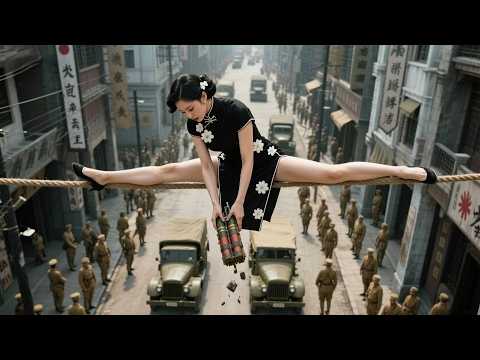 A sharpshooter ambushes from a tower and blasts heavy fire, wiping out the passing enemy force.