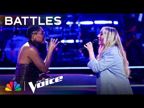 Bijou Belle & Jaali Boyd Pour Their Hearts into The Weeknd's “Die For You” | The Voice Battles | NBC