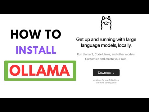 Ollama - How To Install Large Language Models Locally