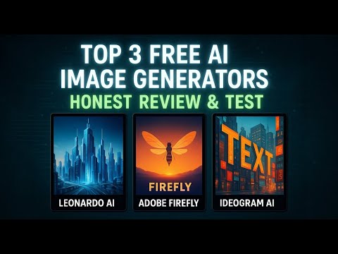 Top 3 Free AI Image Generators in 2025 | Honest Review & Test