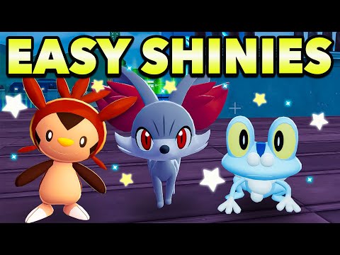 The BEST Methods to EASILY Shiny Hunt Chespin, Fennekin and Froakie in Pokemon Legends Z-A