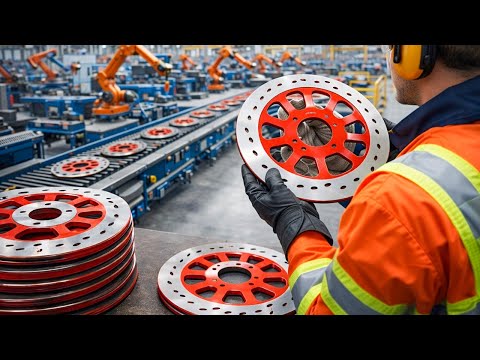 How It's Made: Motorcycle Brake Discs