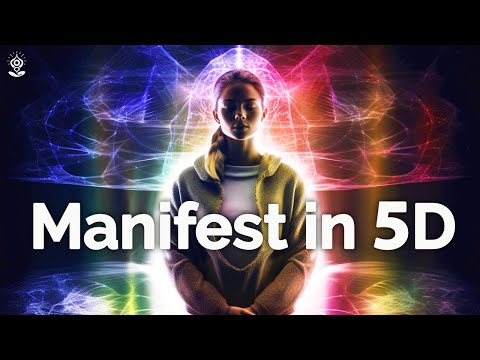 Guided Meditation: Super Powerful Manifestation Meditation - Quantum Jump Access the 5th Dimension