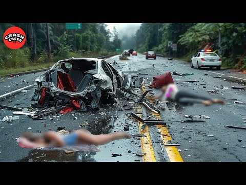 280 Choques de Autos EXTREMOS e Impactantes 2025 | Idiotas al Volante y Karma Instantáneo
