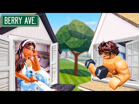 How I Ended Up LIVING with the HOTTEST School Bad Boy NEXT DOOR (Berry Avenue Story)