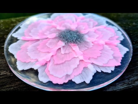 #917 How To Make An Incredible 3D Resin Flower With Layered Petals