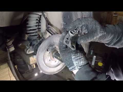 Replacement and repair of kingpins with UAZ bearings.