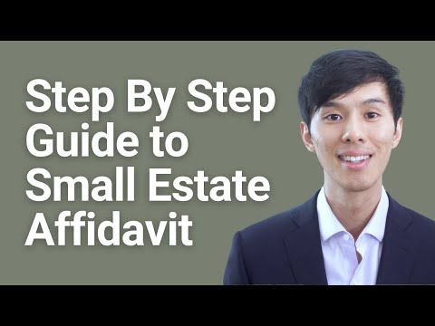 How To Fill Out California's Small Estate Affidavit To Avoid Probate