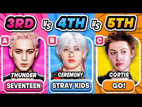 SAVE ONE KPOP SONG: 3RD GEN VS 4TH GEN VS 5TH GEN | KPOP QUIZ GAME 2025