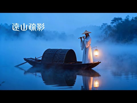 遠山疏影· 笛音悠揚｜禪意冥想純音樂｜ Chinese Guqin, Guzheng & Xiao Flute | Relaxation Music & Zen Meditation